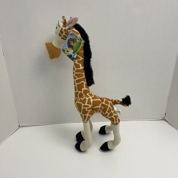 Vintage Nanco Dreamworks Madagascar Melman Giraffe Plush Stuffed Animal 2004 - Picture 3 of 9